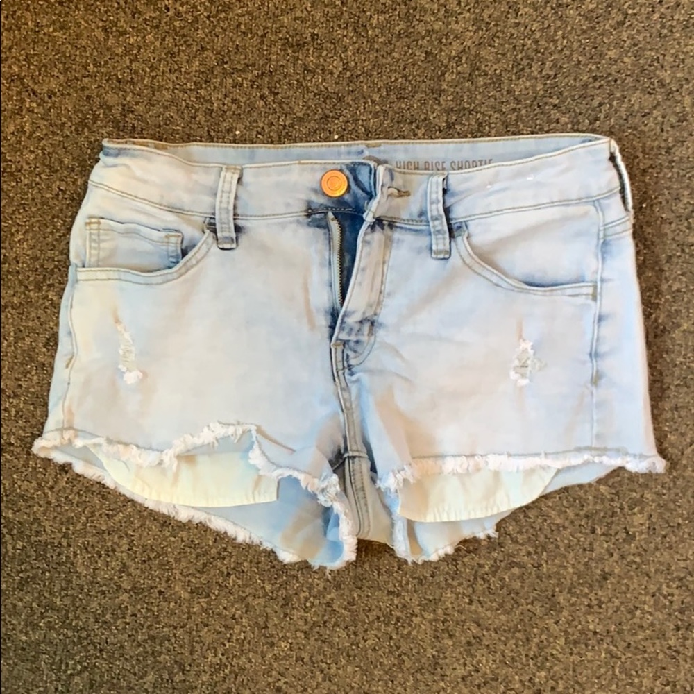American Heritage High Rise Shortie Shorts